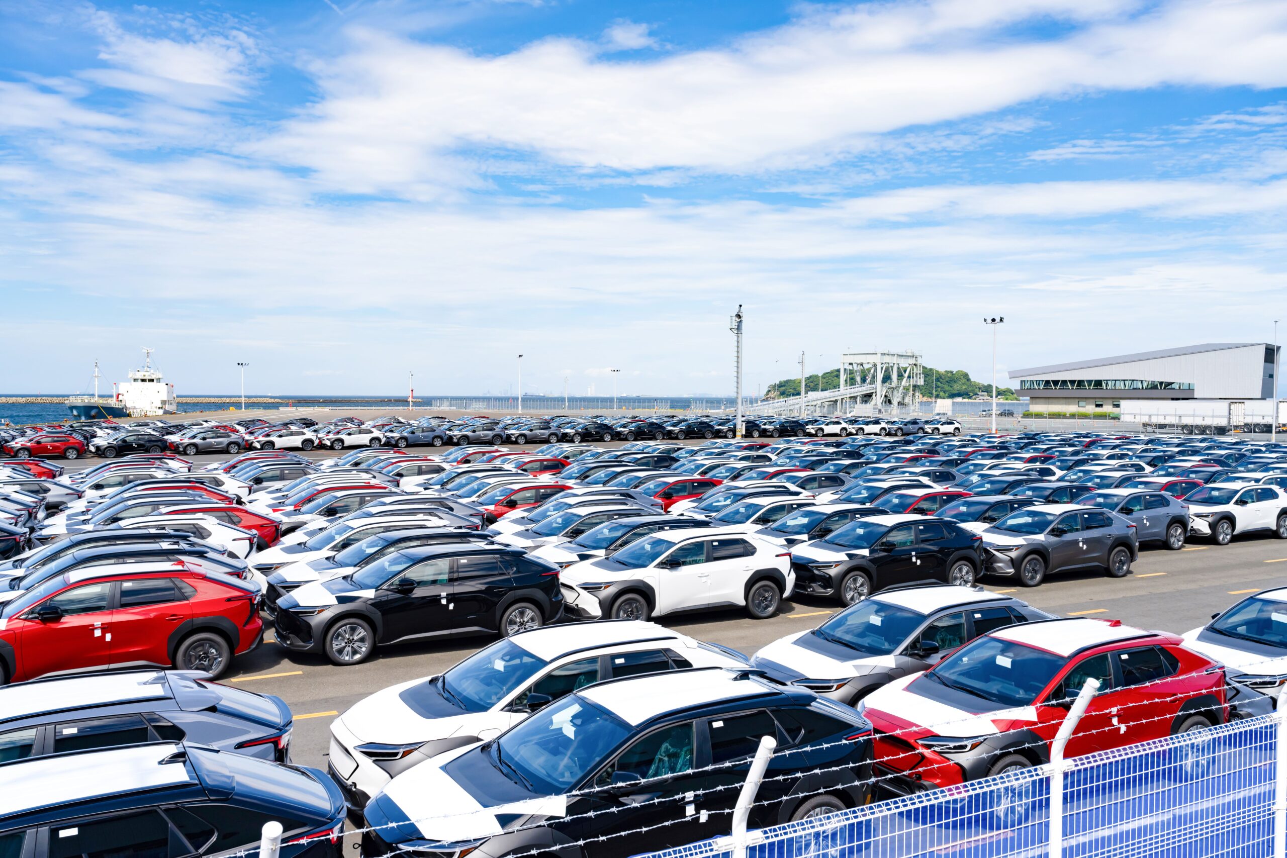 自動車輸出のイメージ